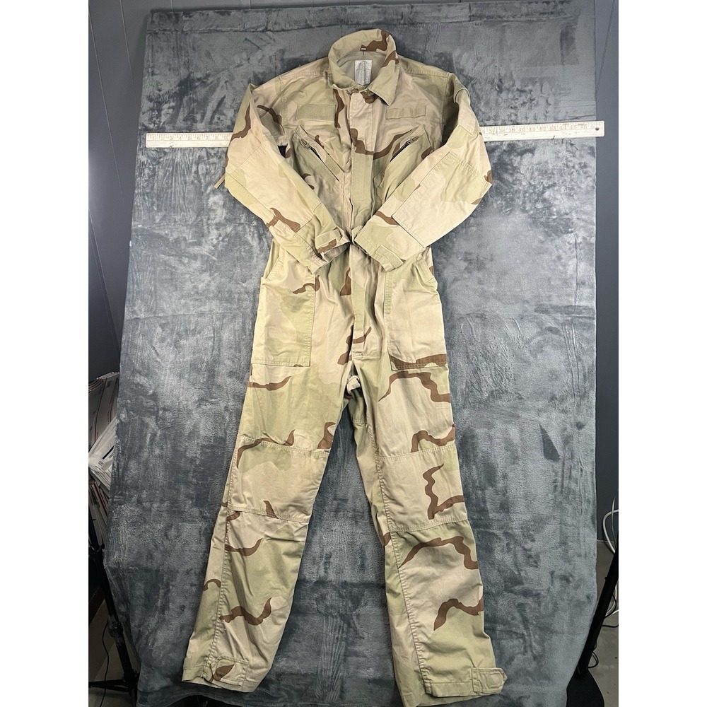 USGI MILITARY COLD WEATHER MECHANICS COVERALLS 3 COLOR DESERT CAMO DCU MEDIUM